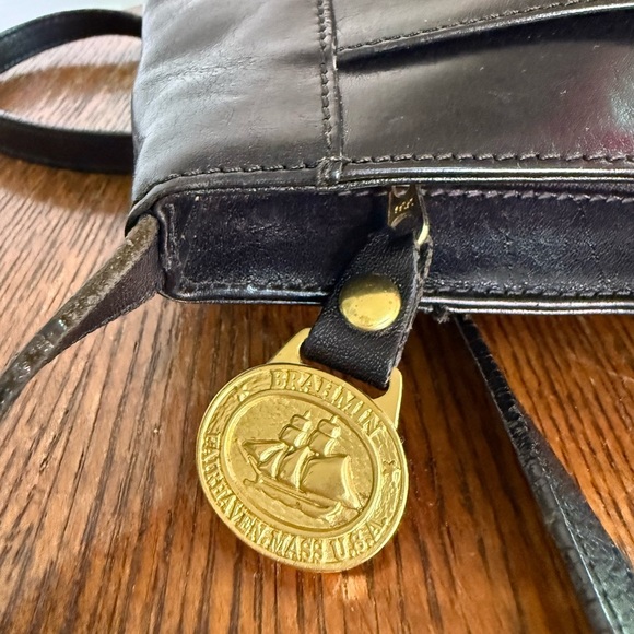 Vintage Brahim Leather crossbody Bag by - Picture 11 of 12